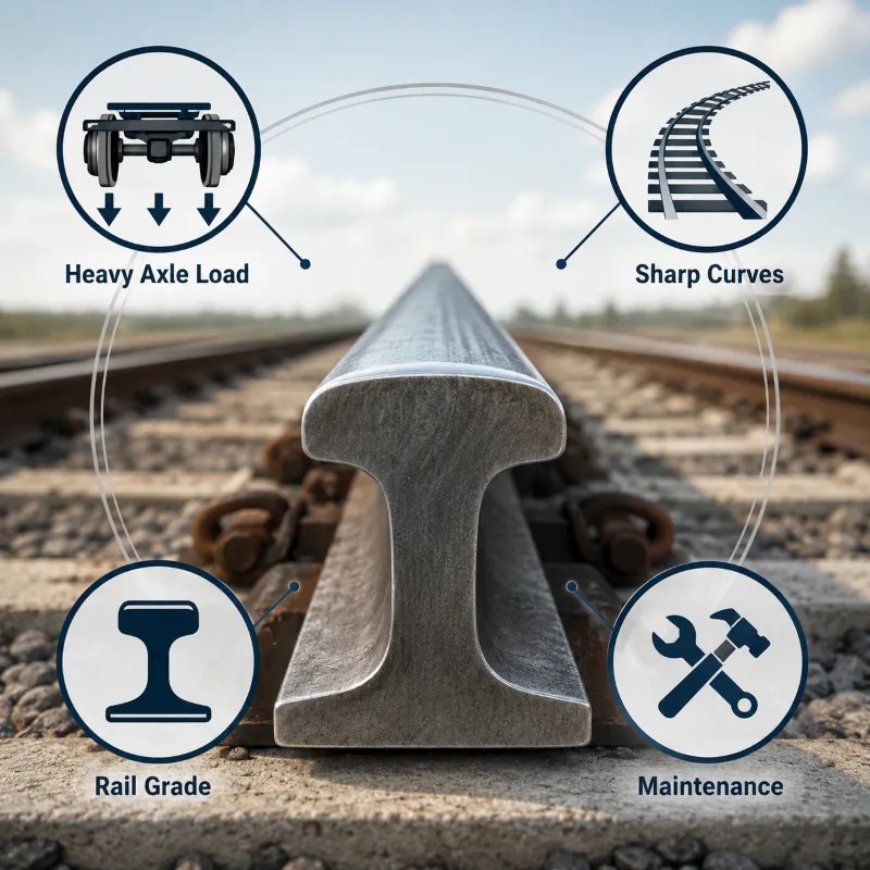 Como Escolher a Classificação Correta para Aço para Trilhos