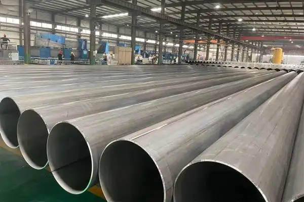 Tubos de aço soldados com costura reta para pontes